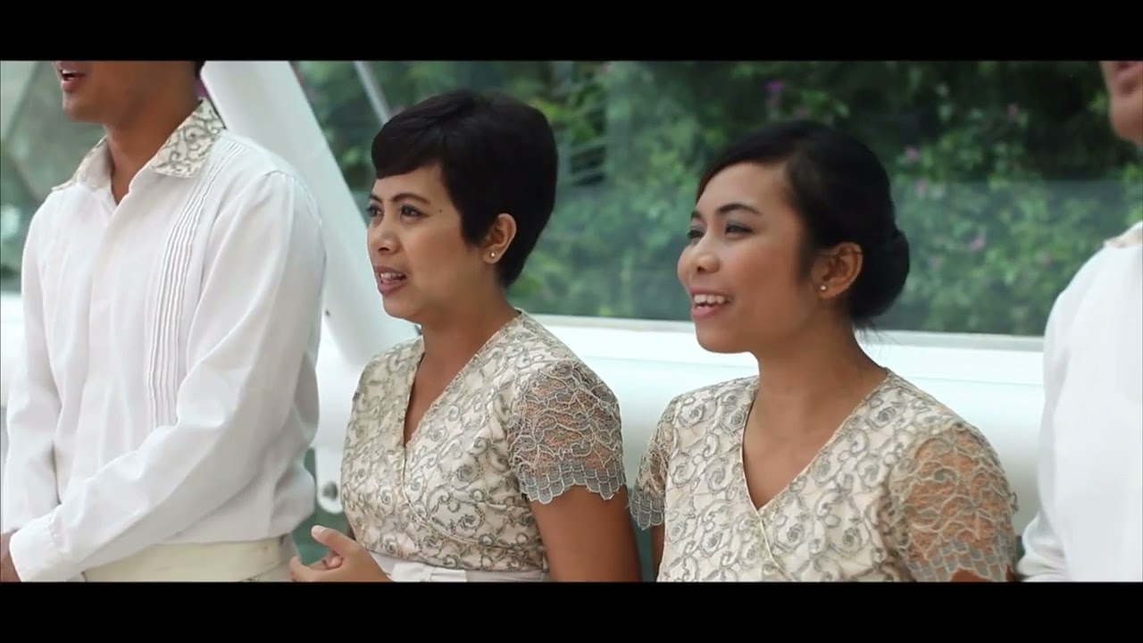 Mo & Sandy got married in Bali（9 Jan 2015）|| Wedding Video || Beautiful in white🎶