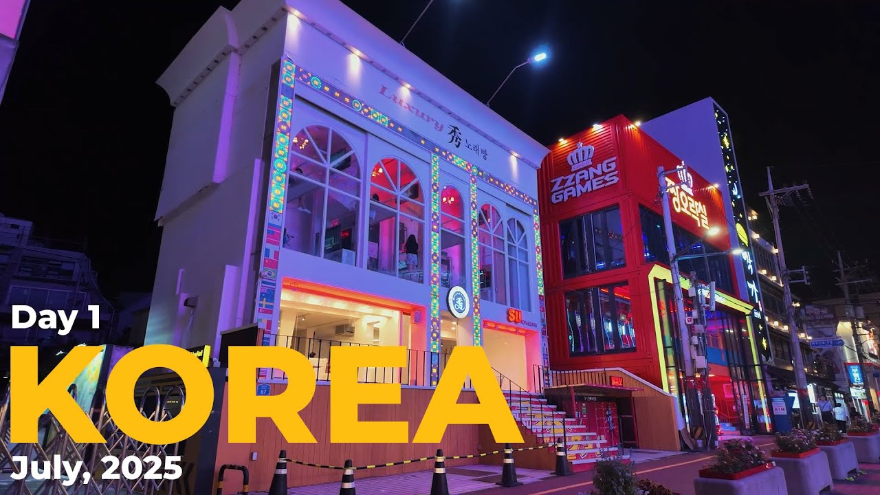Day 1 in Korea as a Content Creator