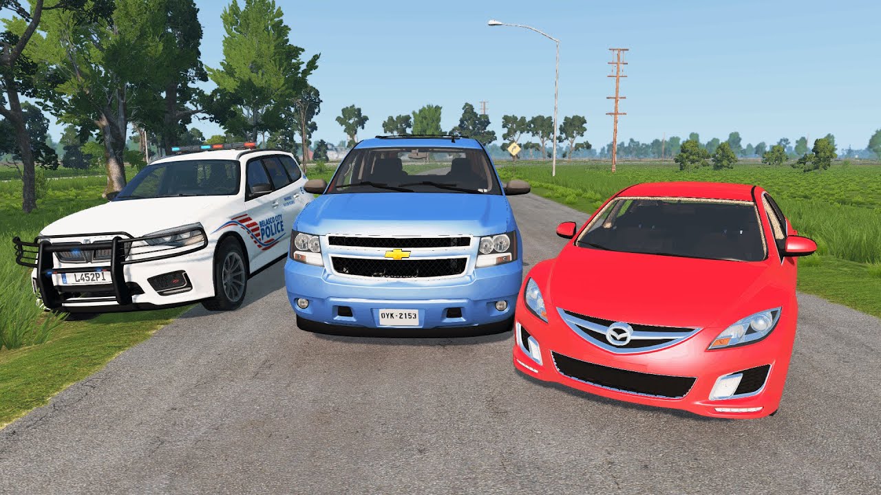 محاكي الحوادث : لقطات منوعة BeamNG.drive #112