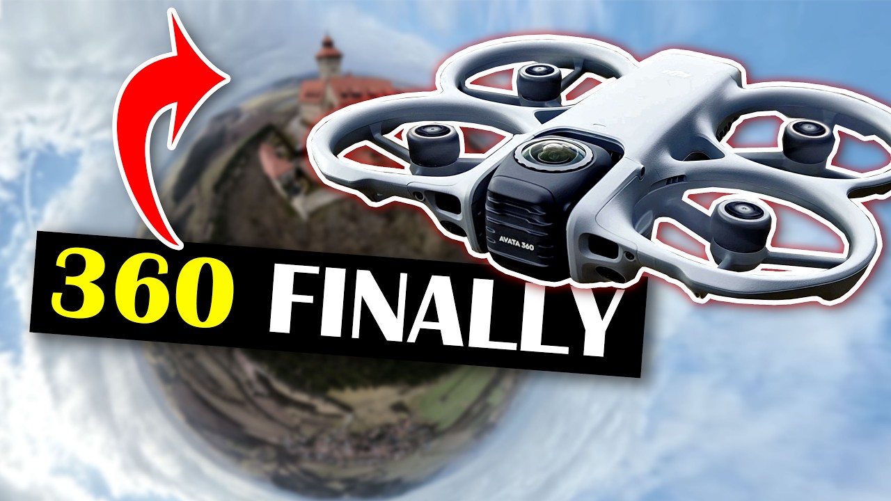 DJI Avata 360 &ndash; ПЕРВЫЕ КАДРЫ нового 360-градусного дрона DJI.