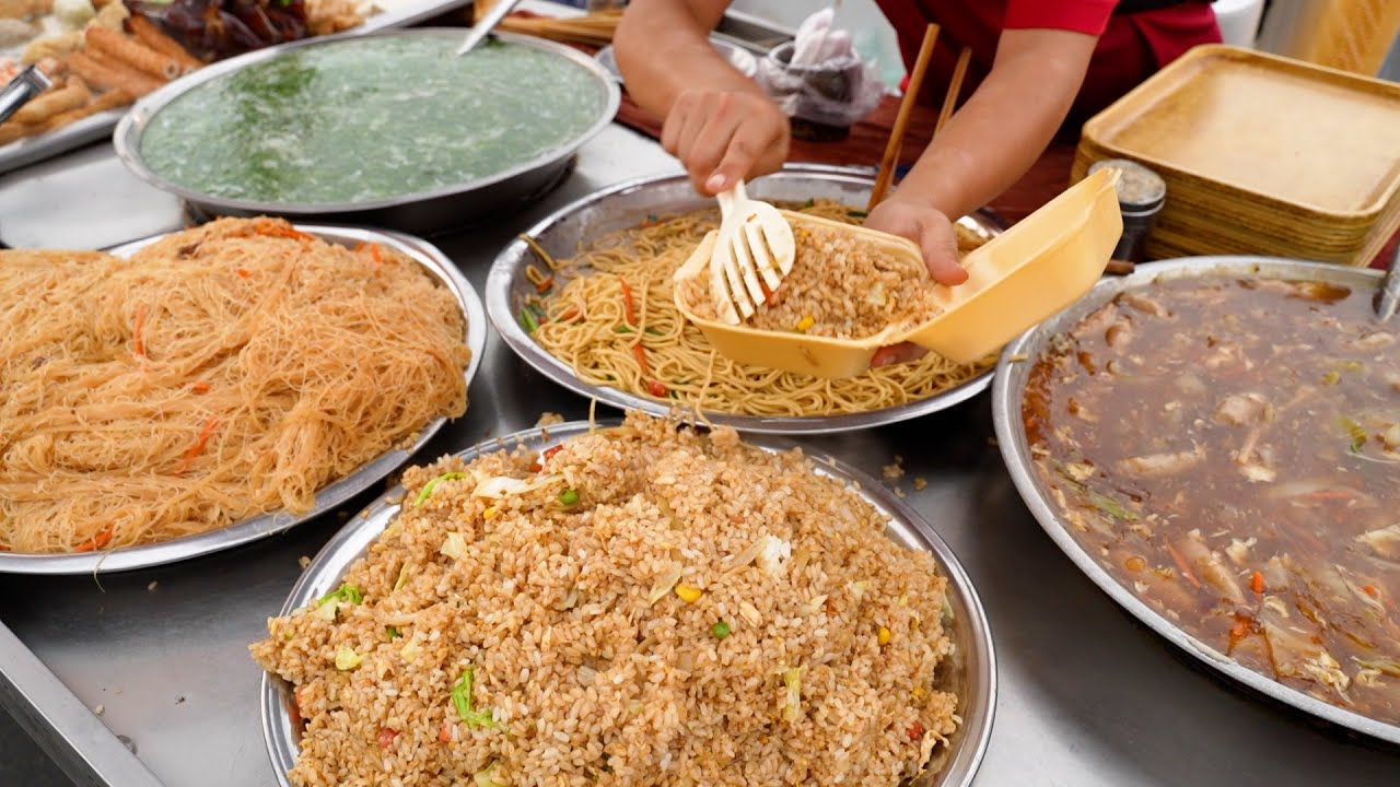 南投最狂夜市!! 草鞋墩夜市美食必吃指南/碳烤七里香.彩色臭豆腐.脆皮豬.凍檸茶/10 must-eat Taiwanese night market snacks.
