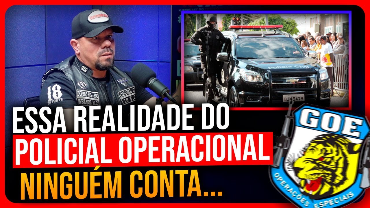 COMO É O DIA A DIA DE UM POLICIAL CIVIL NO GRUPO OPERACIONAL GOE