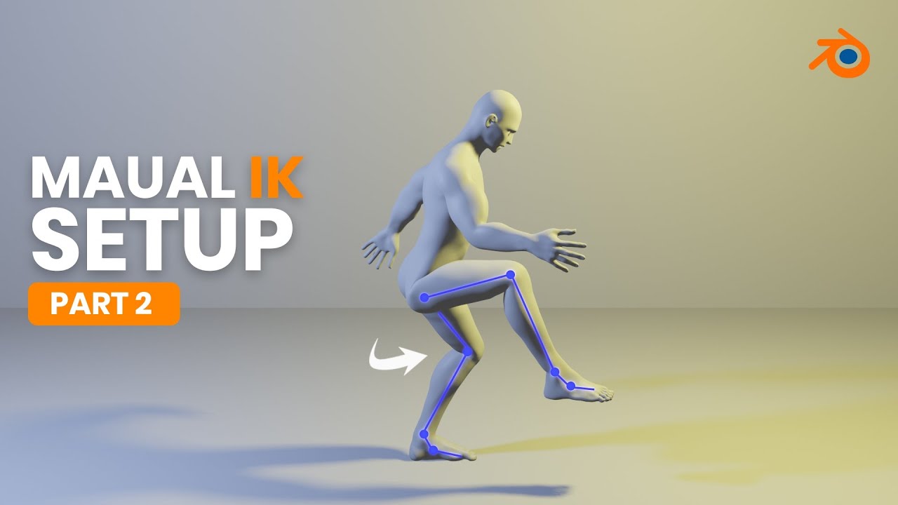 Blender IK Setup Tutorial || Manual Ringing Part 2