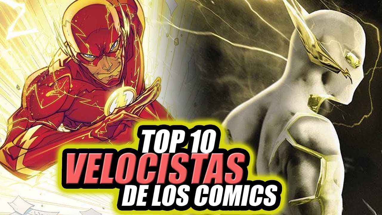 TOP 10 Velocistas Más Rápidos de The Flash (Comics).
