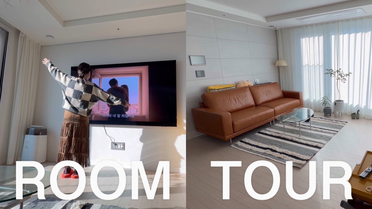 삼성 다니는 부부는 삼성만 쓸까? 삼성 커플 친구네 신혼집 룸투어ㅣRoom Tour