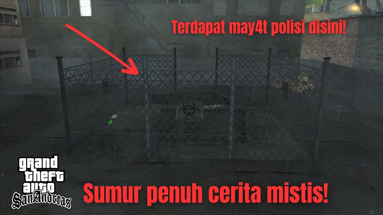 SUMUR ANGKER INI BIKIN KALIAN TIDAK BISA TIDUR DIMALAM HARI! - GTA SA DYOM INDONESIA