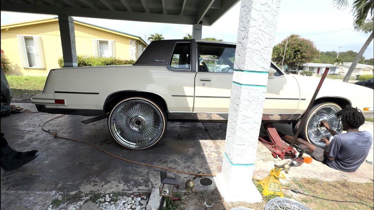 Puttin 26's Forgiatos on a Client's Oldsmobile Cutlass