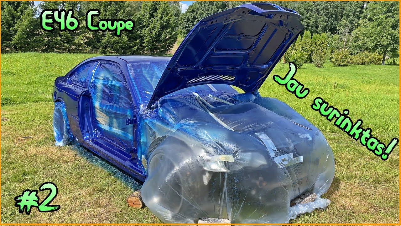 Perdažytas! E46 Coupe #2