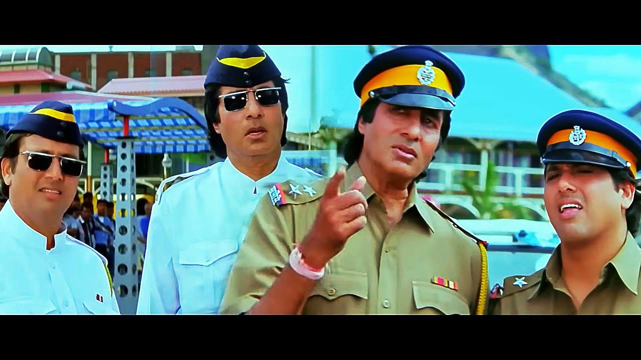 इन दोनों की शकल जानी पहचानी लग रही है : Amitabh - Govinda | Bade Miyan Chote Miyan Comedy