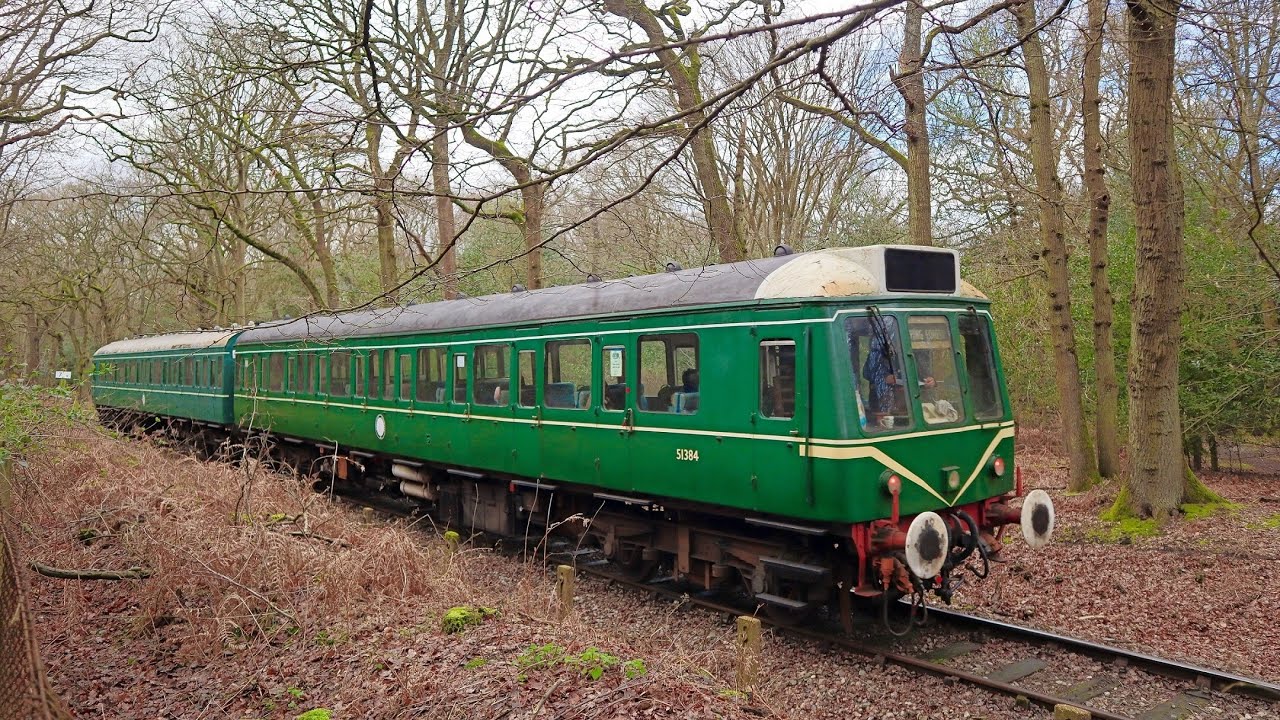 BR Class 117 DMU No. 51342 and 51384 at Epping Forest | Epping Ongar Railway