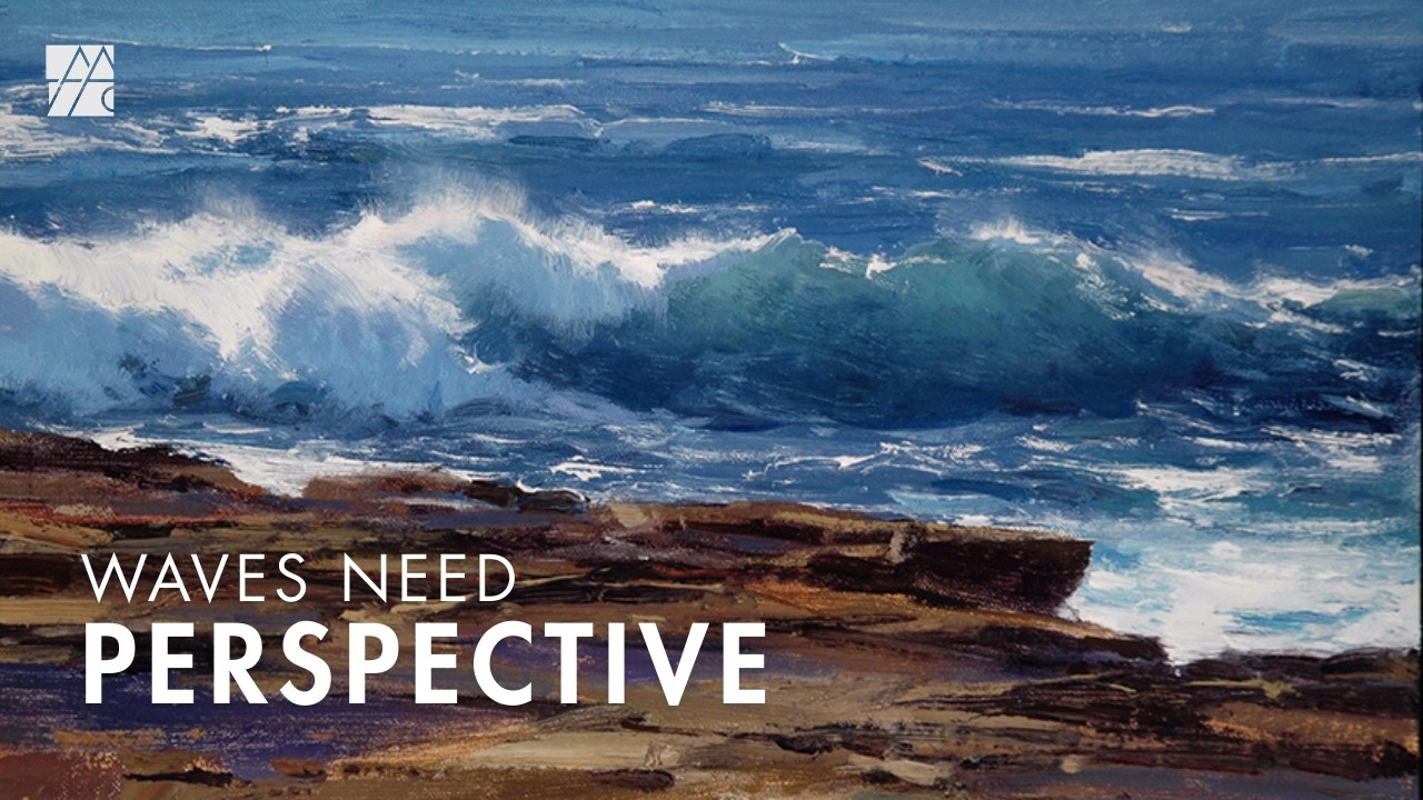 The Key to Believable Waves in Paintings | Mitch Baird