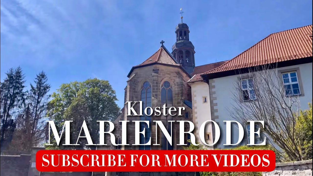Kloster Marienrode Germany, Free Walking Tour 4K