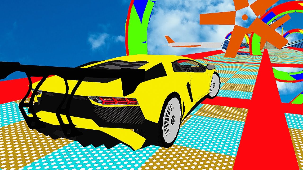 Ramp Car Stunt Jumping Games - Free Stunt Game 2021 - Impossible Mega Ramp Racing Android GamePlay