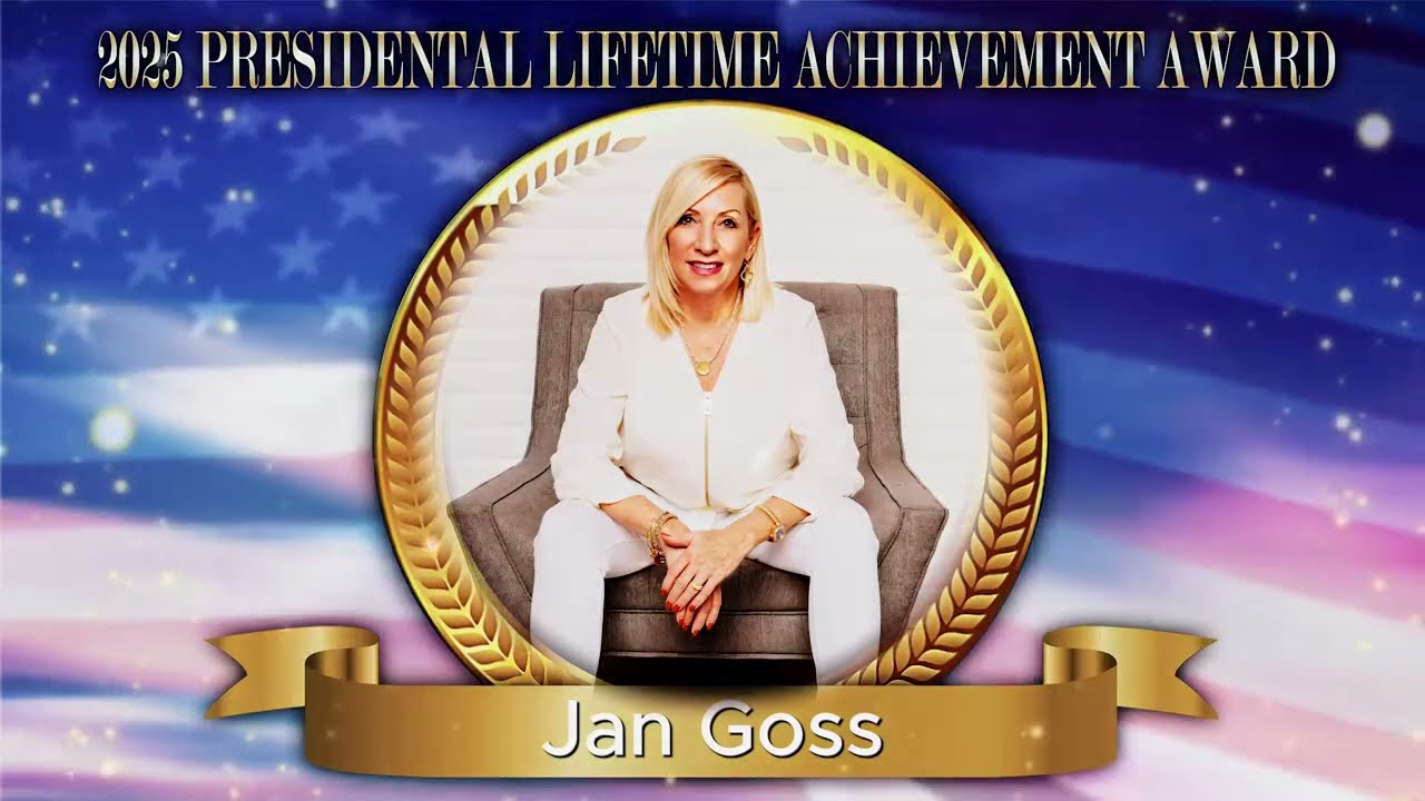 Jan Goss, The 2025 Presidential Lifetime Achievement Award Recipient