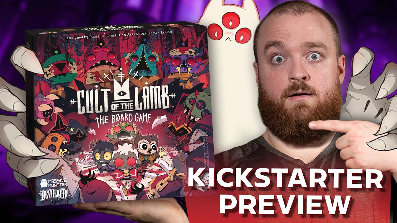Cult of the Lamb: Настольная игра | Обзор Kickstarter