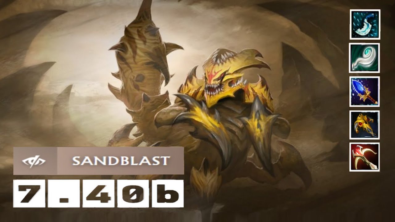 [DOTA 2] SANDKING [OFFLANE] [7.40b] [7400mmr]