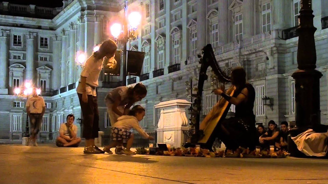 Victor Santal - Harp set part III (Palacio Real, Madrid 23.07.2011) HD