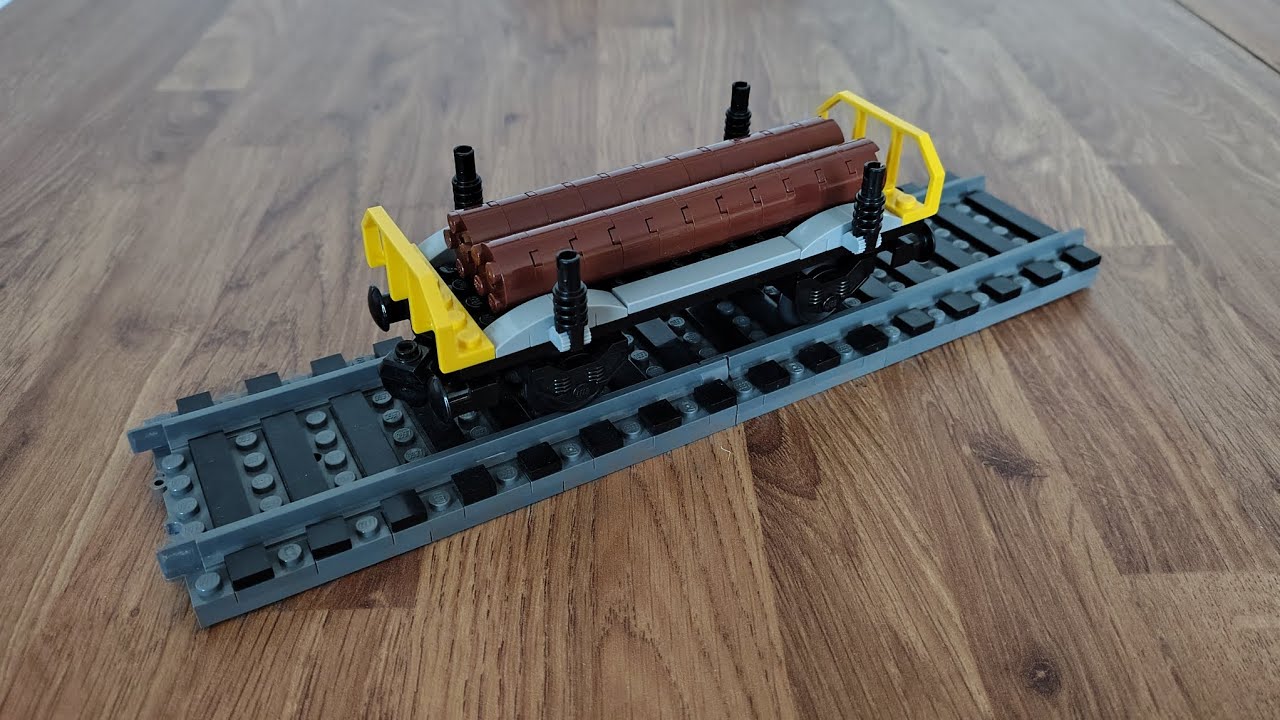 Log Flat Wagon A Rebrickable MOC