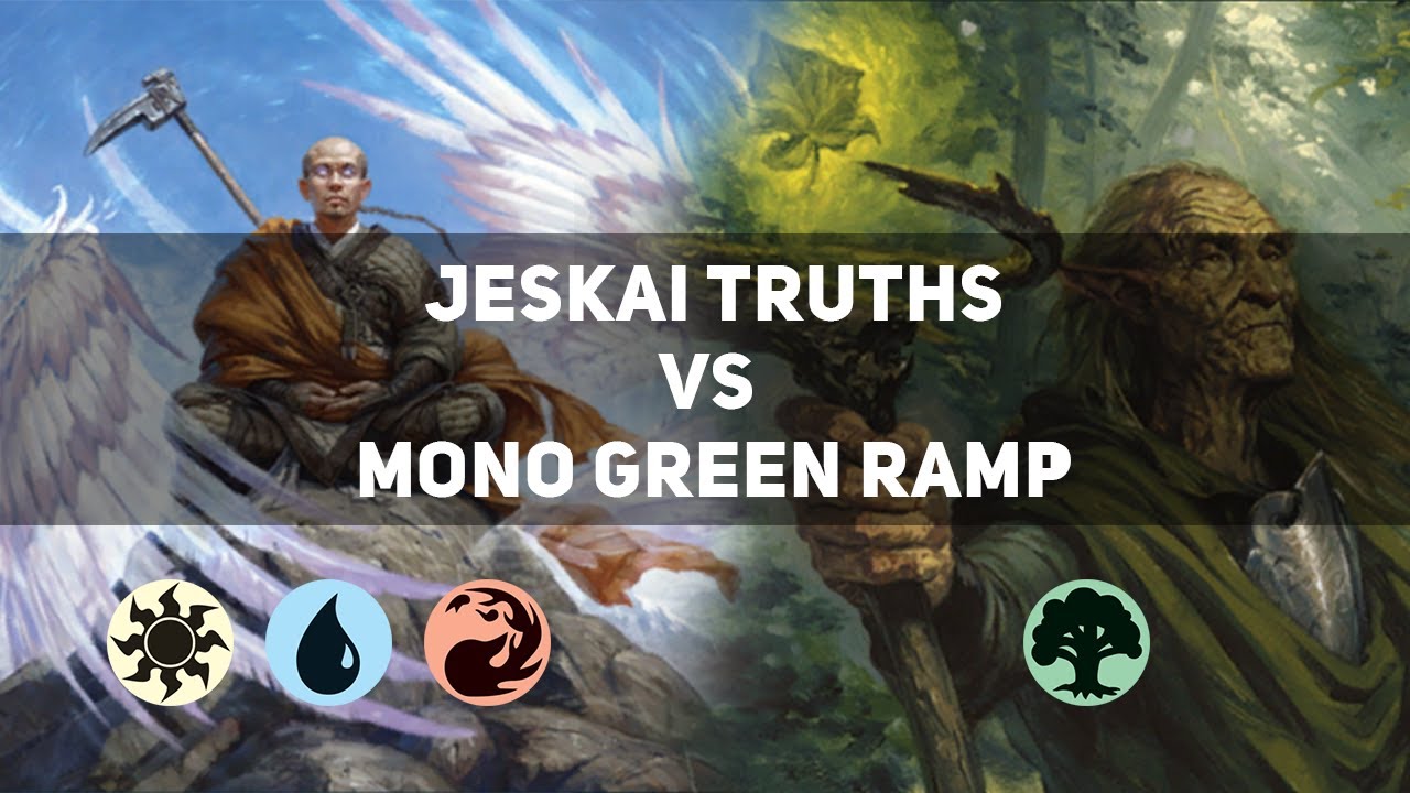Jeskai Truths vs Mono Green Ramp | Mythic #224 | MTG:A Historic