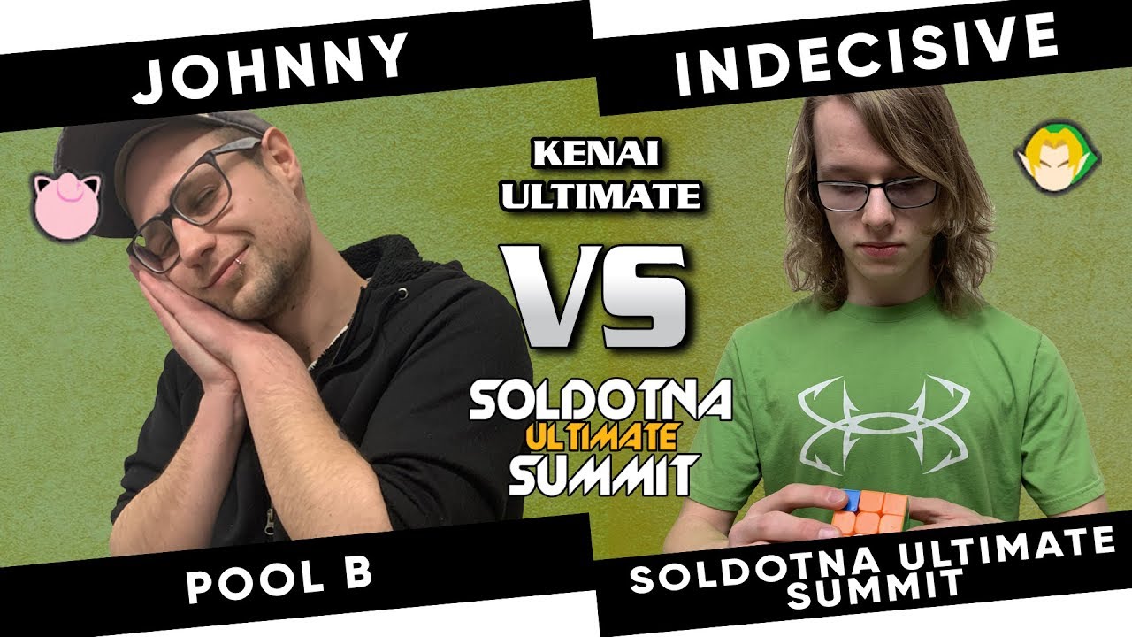 Johnny vs Indecisive - Singles Pool B - Soldotna Ultimate Summit | Jigglypuff vs Young Link