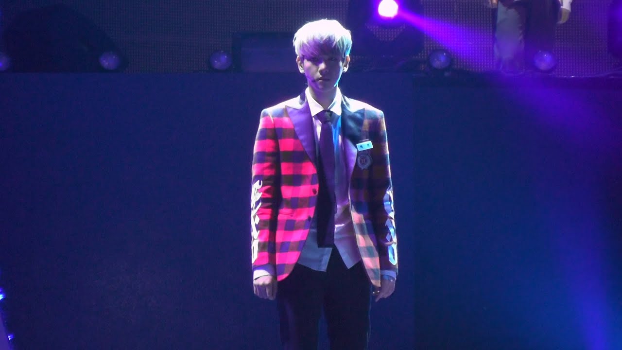 [FANCAM]140123 EXO WOLF Growl BAEKHYUN