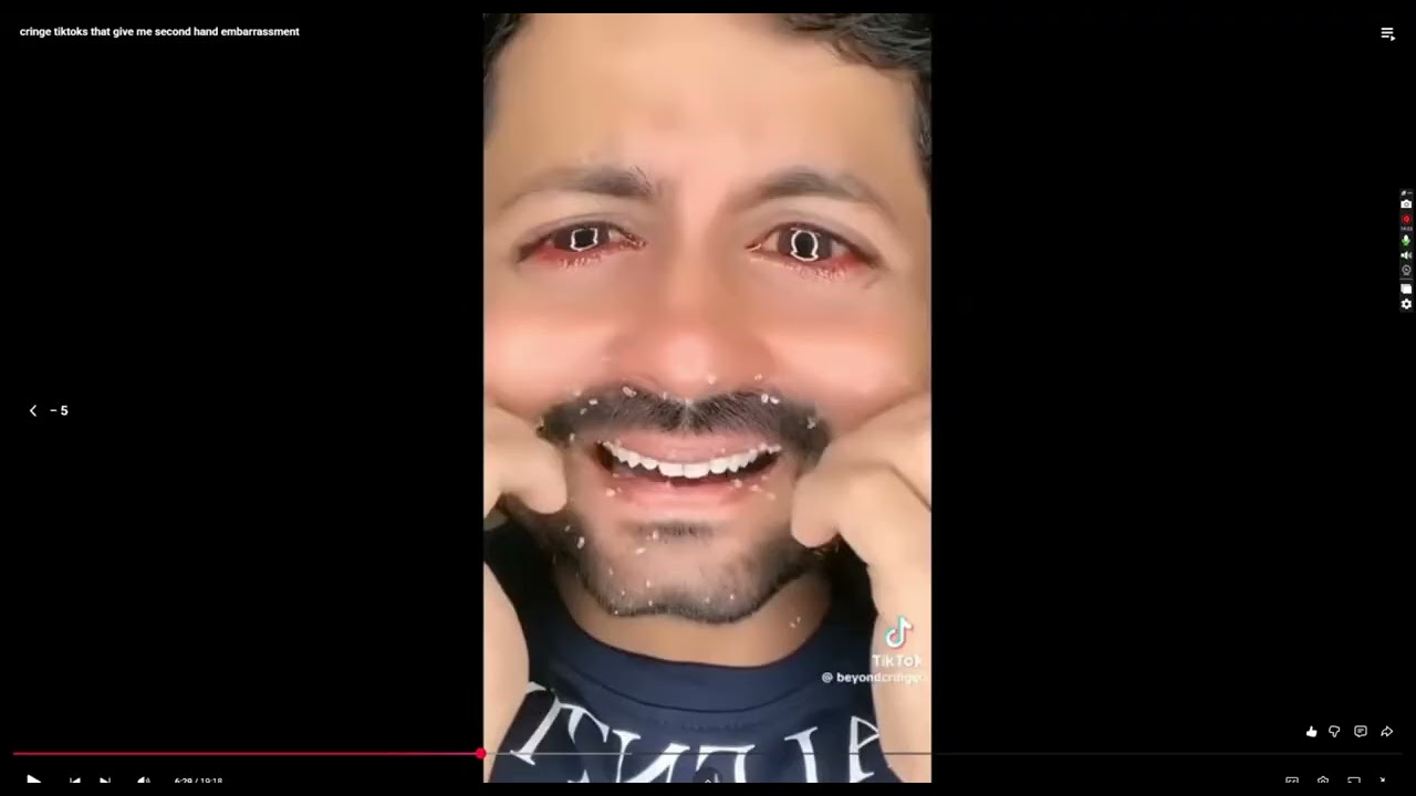 try not to cringe but i fail every video