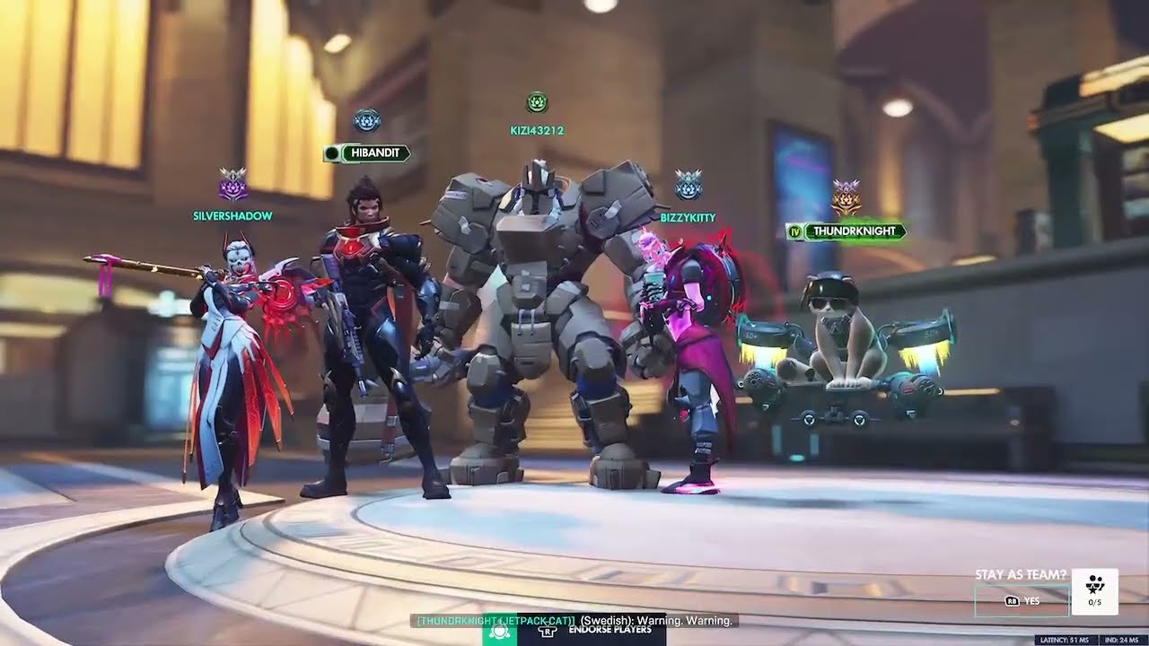 overwatch but I love jetpack cat