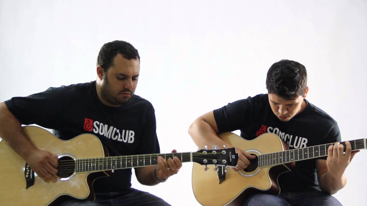 28.03.2015 Tarsius Lima e Felipe Ribeiro tocam viol&atilde;o na Somclub