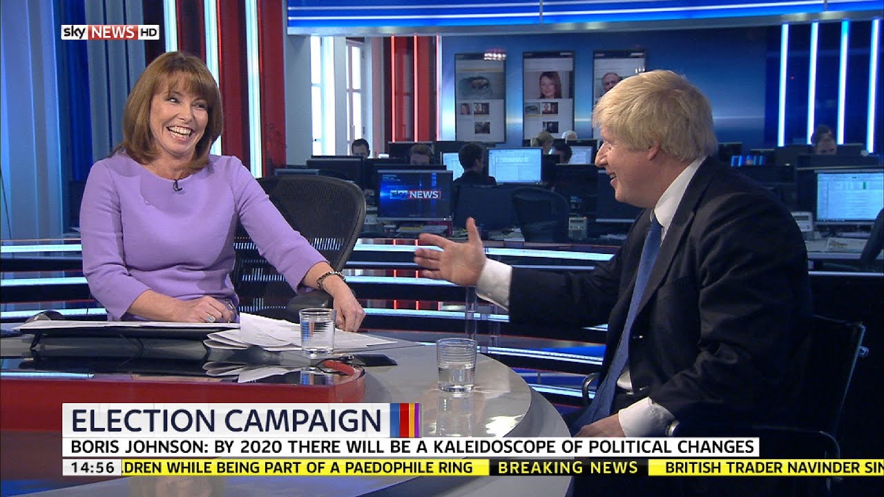 Kay Burley Asks Boris Johnson Whether He'd Like To Be PM