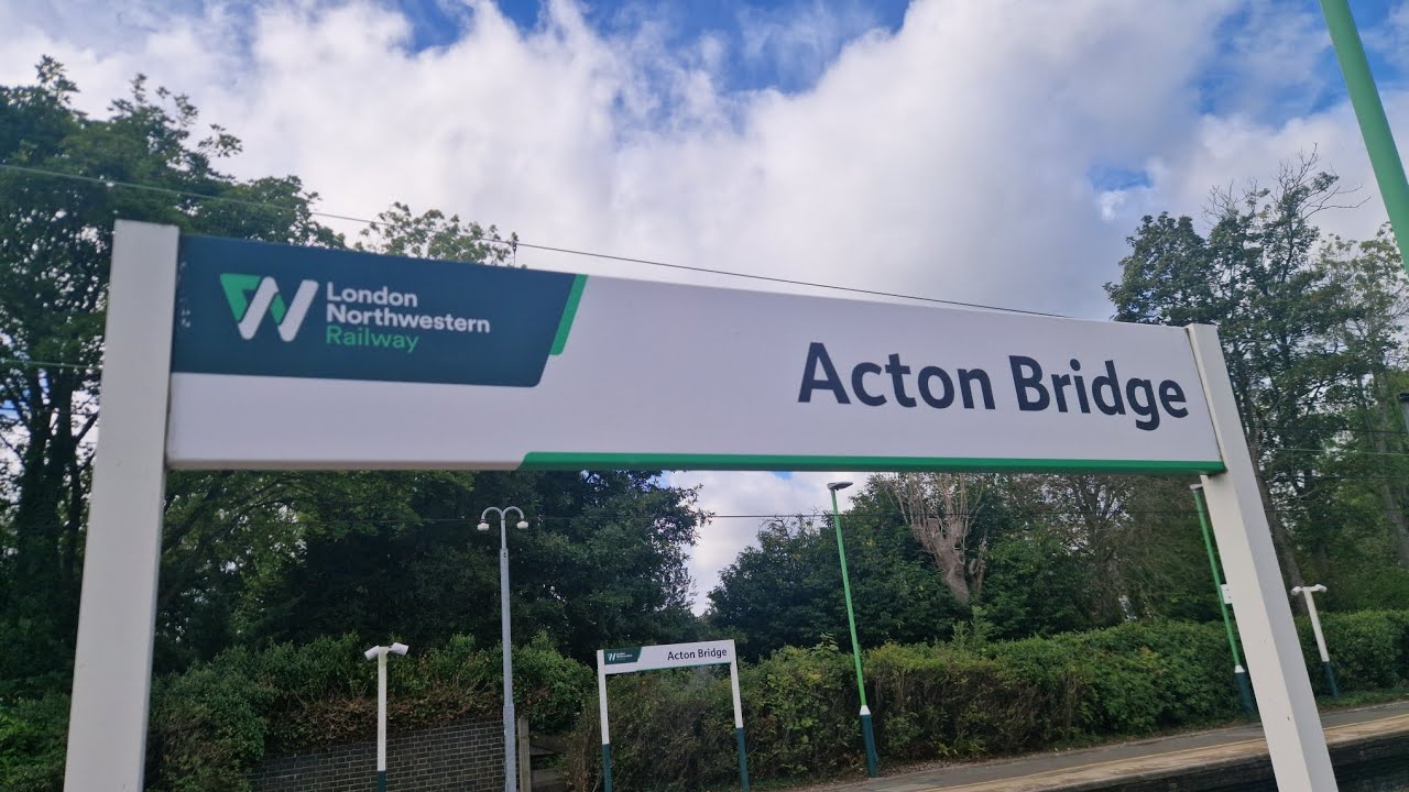 Trains at Acton Bridge 10/09/25 featuring tones