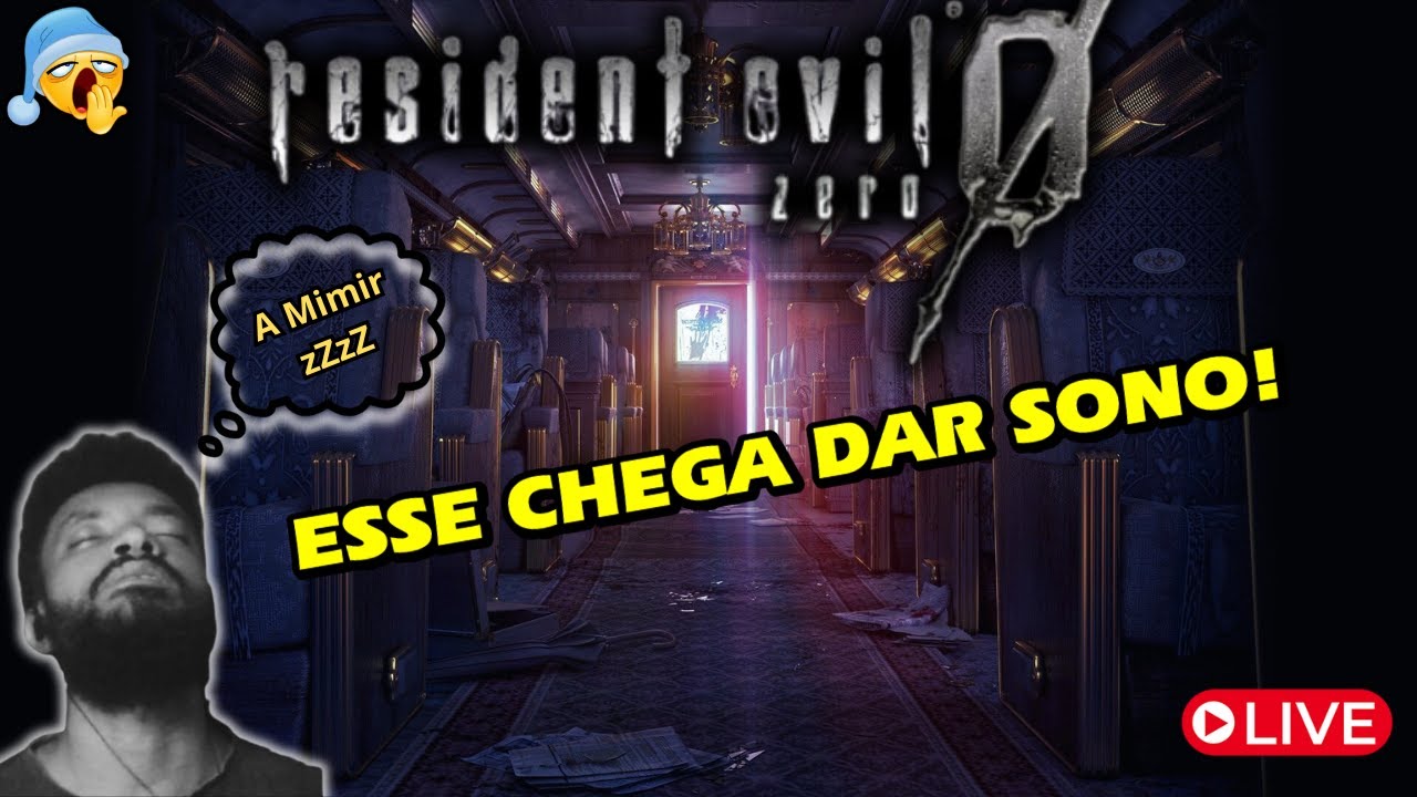 🔴 MARATONA - RESIDENT EVIL ZERO - Que Sono! PC [PT/BR] PT3