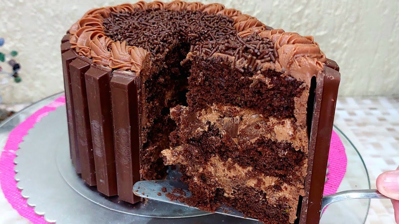 MOUSSE DE KITKAT|12X10|FÁCIL E DELICIOSO|CAROL&JANDER|BOLO DELICIOSO|
