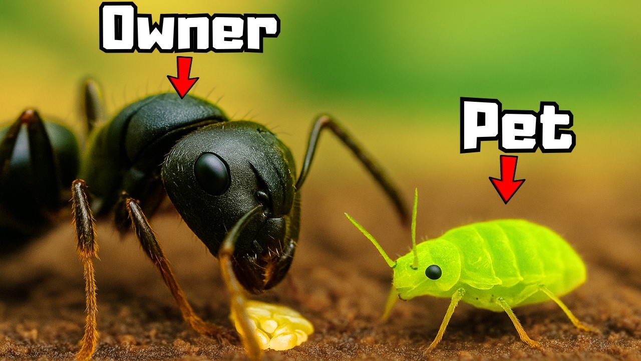 I Gave My Ants Their Own Pet (yes, really)