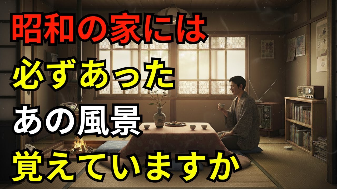 昭和の家に必ずあったもの あなたは今も覚えていますか