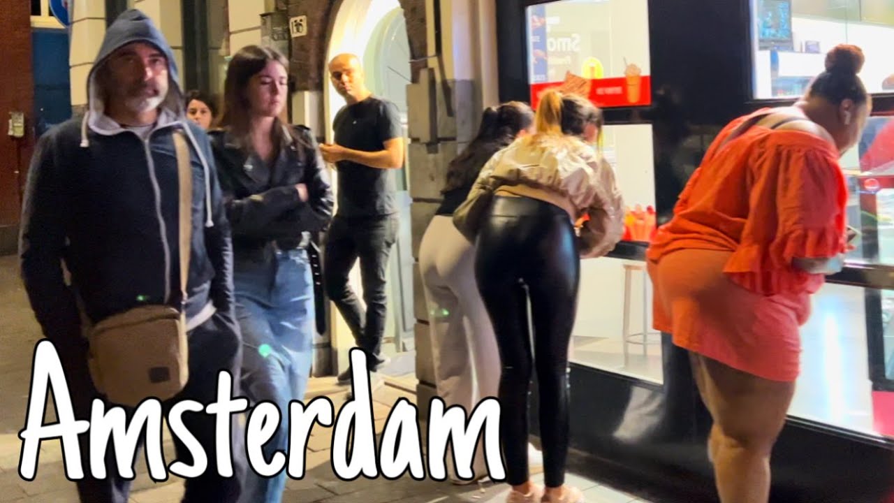 Warmoesstraat. Amsterdam, Netherlands
