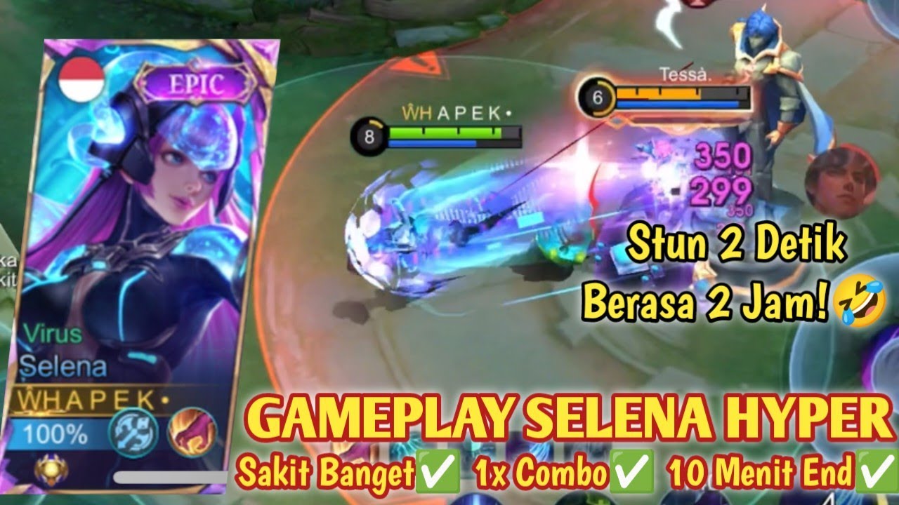 SELENA JUNGLER MALAH NGEBANTAI!? BEGINI CARA MAIN SELENA JUNGLER & BUILD SELENA HYPER TERSAKIT 2024