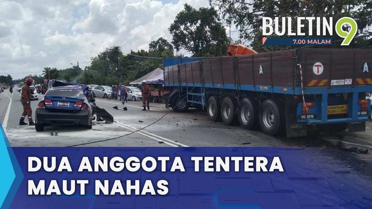 Dua Askar Maut, Tiga Cedera Dalam Nahas Tiga Kenderaan Di Setiu