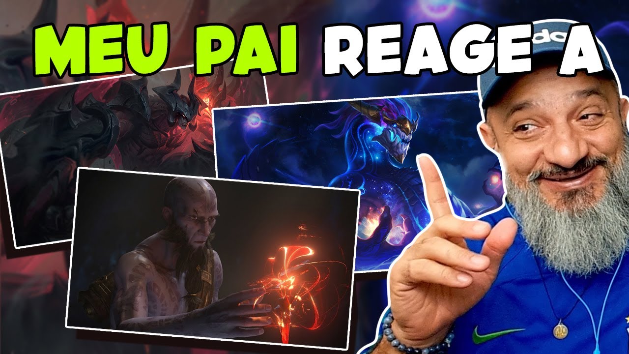 RYZE, CHAMADO DE PODER, AATROX & AURELION SOL | LOL CINEMATIC | PAI AU REAGINDO