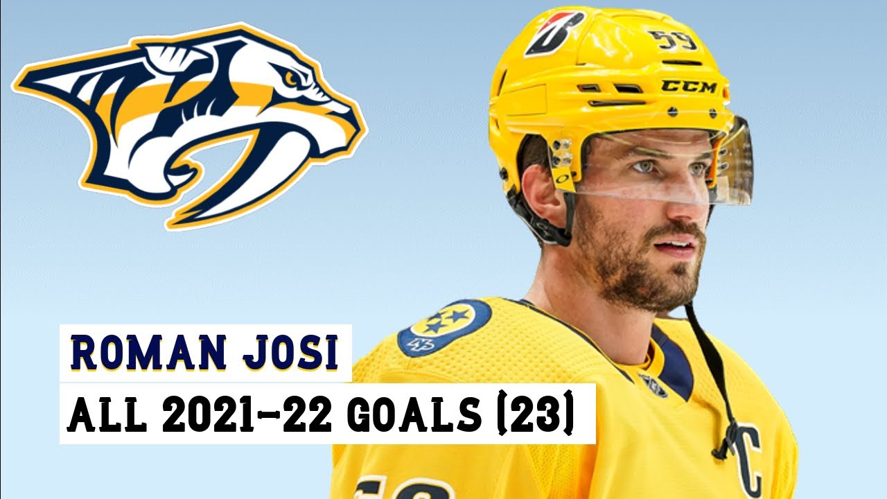 Roman Josi (#59) All 23 Goals of the 2021-22 NHL Season