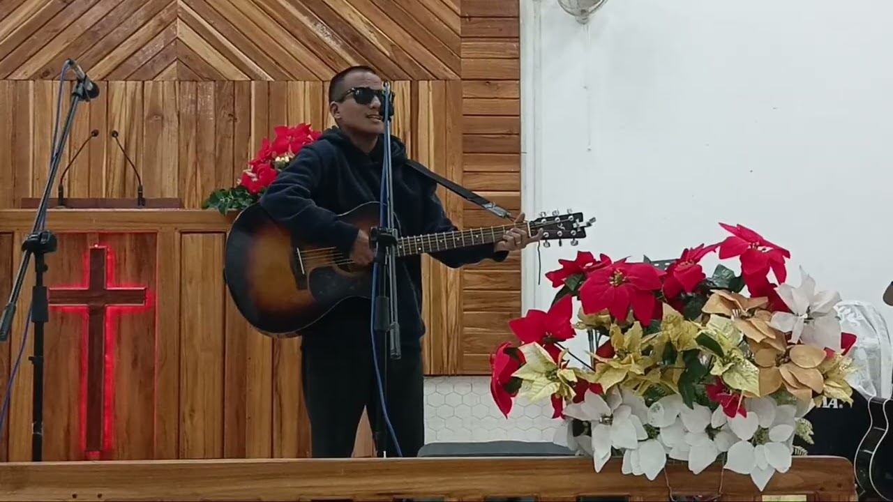 Beautiful song [ Blind man] Visited Police Baptist Church Longleng 