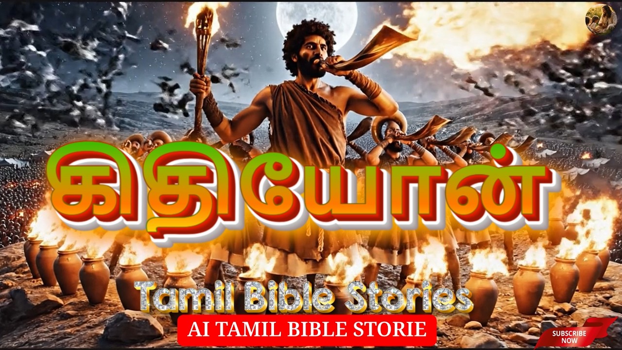 கிதியோன் | GIDEON Gideon Tamil Story | Midian battle | Bible Study Tamil #gideon #jesus #facts