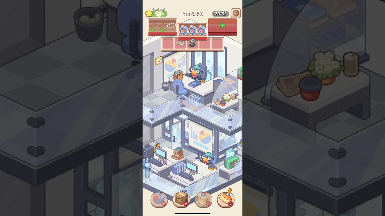 Packingdom &ndash; Level 270 Walkthrough 📦✨ (Match 3 Puzzle Game)
