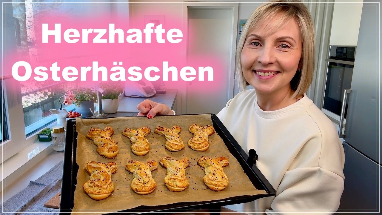 🐰 Herzhafte Osterhäschen - die perfekte Vorspeise zu Ostern 🐰🐣 - Thermomix Rezept®