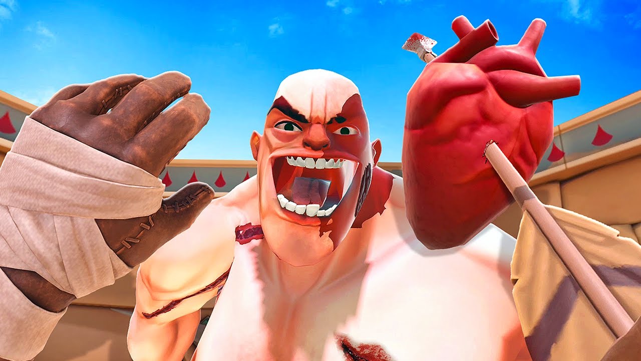 RIPPING Out a Gladiators Heart - Gorn 2 VR