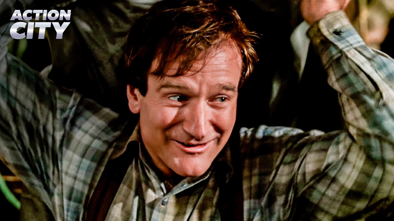 Sarah's Roll Triggers a Monsoon and Crocodile Attack | Jumanji (Bonnie Hunt, Robin Williams)