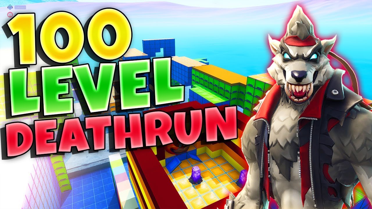 VENGO TROLLATO MALAMENTE! 100 Level Deathrun w/ Teknoyd - Fortnite Ita
