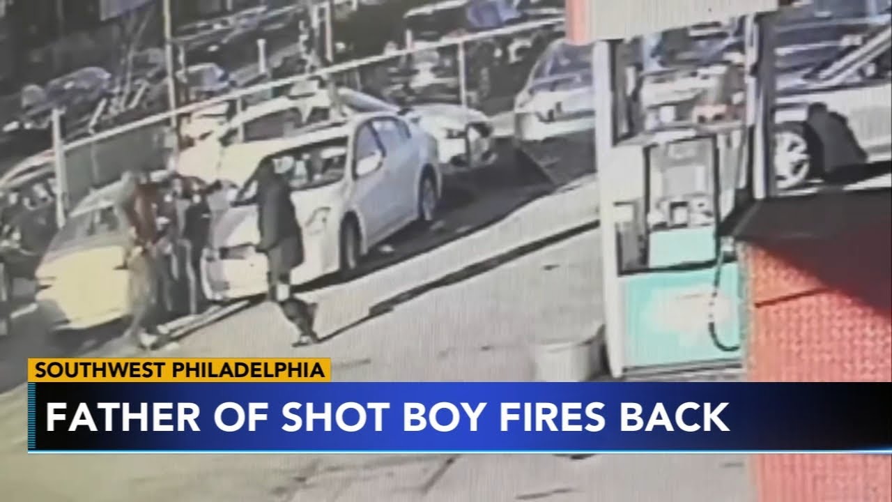 Father shoots back after 12-year-old son was injured in double shooting