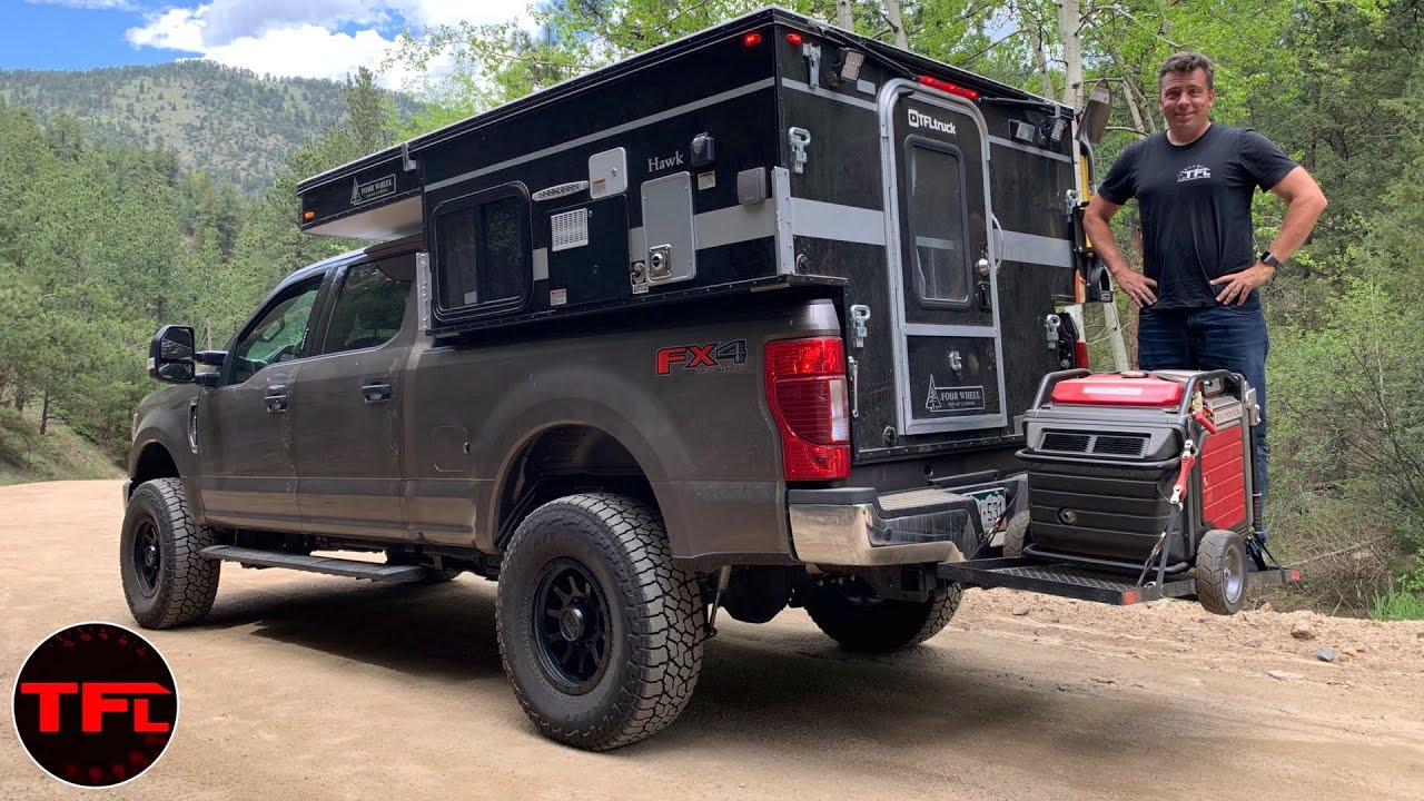 Behind the Scenes: Going Off the Grid In Our Ford F-250 Super Tremor Camper