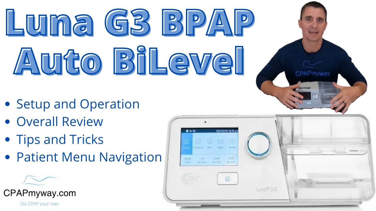 Luna G3 BPAP Auto BiLevel — настройка, обслуживание и обзор