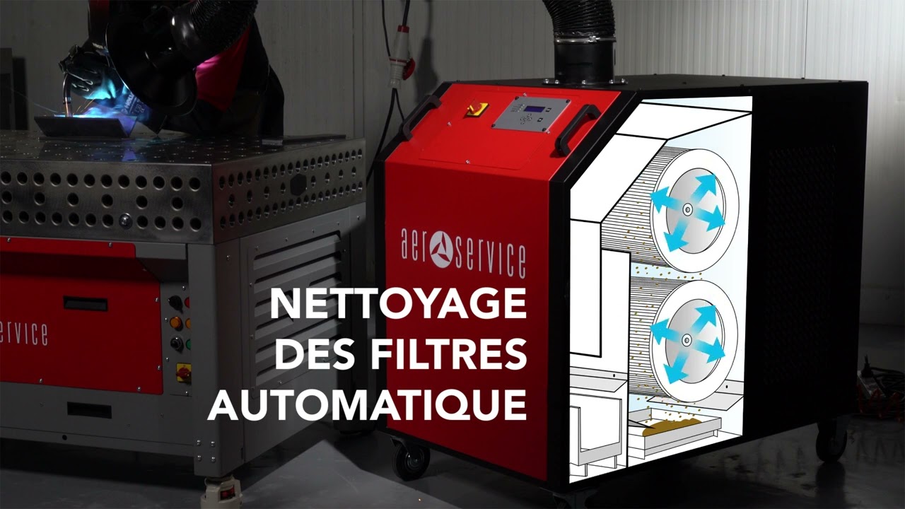 UNI 3.2 W3 : Groupe aspirant pour fumées de soudage | AER SERVICE